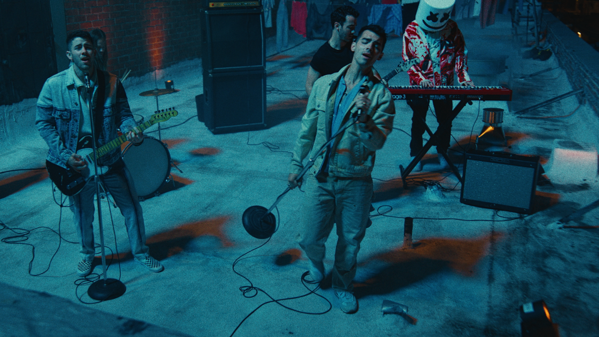 Jonas Brothers + Marshmello • Leave Before You Love Me